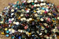 Perles multicolores ou couleurs individuelles, quelques grandeurs disponibles